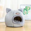 Novo Conforto de Sono Profundo no Inverno Cama para Gatos Iittle Mat Basket Pequenos Produtos para Cães Animais de Estimação Tenda Aconchegante Caverna Ninho Interior Cama Gato